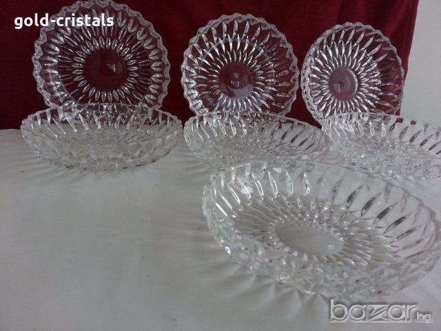 кристални чинии  купи, снимка 12 - Антикварни и старинни предмети - 19375855