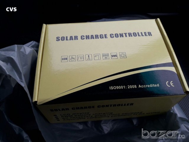 Контролер за соларни панели с екран 30А, снимка 12 - Други инструменти - 13637217