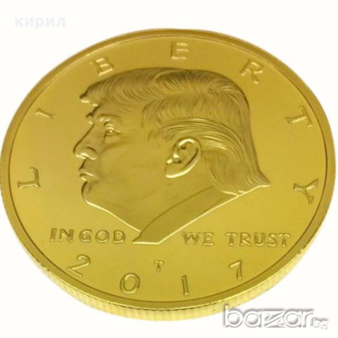 МОНЕТА ДОНАЛТ ТРЪМП, снимка 2 - Нумизматика и бонистика - 20264464