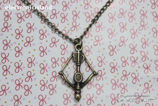 Колие Катнис лък от Игрите на глада, Katniss Bow The Hunger Games, снимка 2 - Колиета, медальони, синджири - 13945073