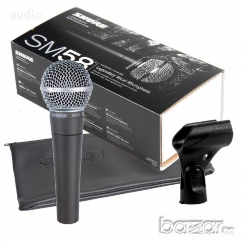 Микрофон SHURE SM58 жичен