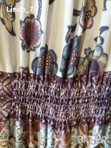Дам.рокля-"Tally Weijl"-/памук+вискоза/-цвят-шарена. Закупена от Италия., снимка 3 - Рокли - 22610442