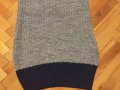 Плетена вълнена рокля с поло яка, снимка 7
