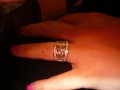 Посребрен пръстен, снимка 3