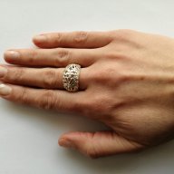 Сребърен пръстен - сребро проба 925, снимка 1 - Пръстени - 17637671