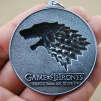  Game of Thrones House Stark ключодържатели сувенири, Игра на Тронове, снимка 4 - Други - 25561304