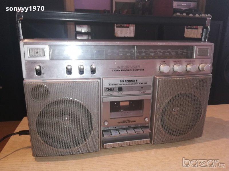 telefunken cr-30 made in taiwan-внос швеицария, снимка 1