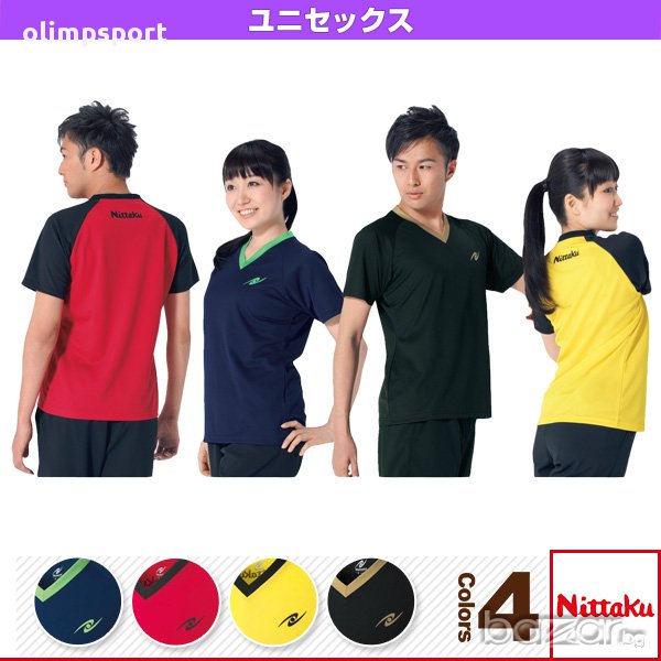 тениска Nittaku VNT II   синя XXS,XS,S,M; жълта XS  дишащ полиестер  нова, снимка 1