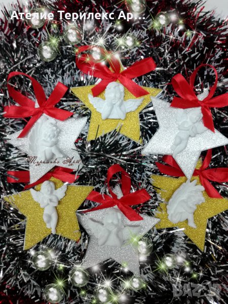 Коледни късмети с ангелче, снимка 1