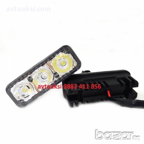 DRL светлини с лупи метален корпус 6000к М P1328, снимка 2 - Аксесоари и консумативи - 19422705