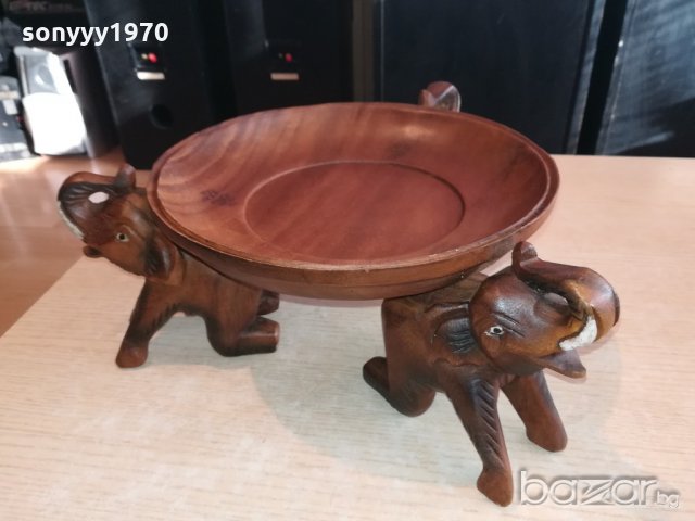 ретро колекция-композиция три слона-внос швеицария 33х14см, снимка 3 - Колекции - 20932427