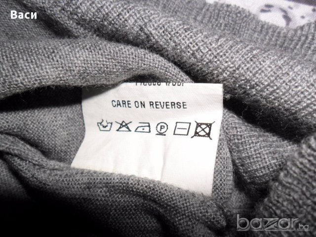 100 % Ermanno Scervino оригинален дизайнерски дамски топ 42 100 % wool + парти чанта, снимка 7 - Корсети, бюстиета, топове - 12686769