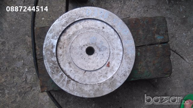 Алуминиева ремъчна шайба, снимка 1 - Резервни части за машини - 18538649