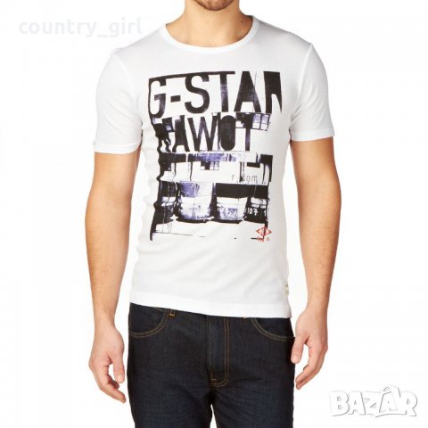 g-star art shelby - страхотна мъжка тениска, снимка 1 - Тениски - 21733381