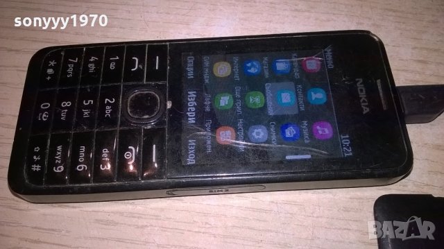 nokia model 301-здрава без батерия, снимка 4 - Nokia - 21783432