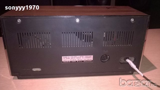 Mivar r-48c receiver-made in italy-внос швеицария, снимка 9 - Ресийвъри, усилватели, смесителни пултове - 12996608