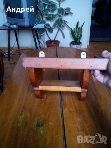 Старинна поставка за радио,лавица,рафт #3, снимка 6 - Антикварни и старинни предмети - 24593861