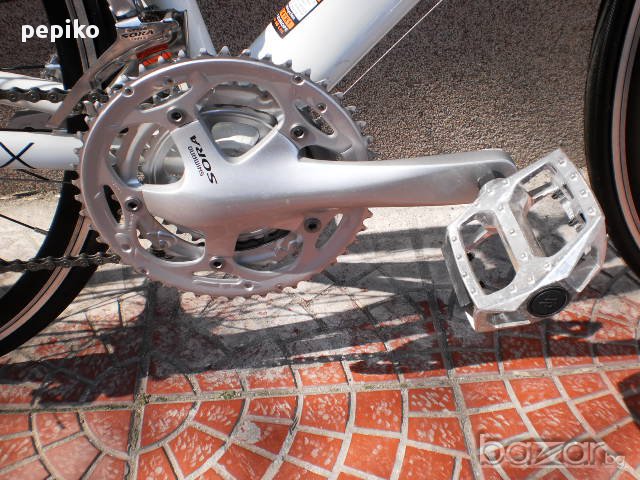 Продавам колела внос от Германия  шосеен велосипед Tretwerk модел 2014г пълен монтаж SHIMANO SORA , снимка 5 - Велосипеди - 10108061