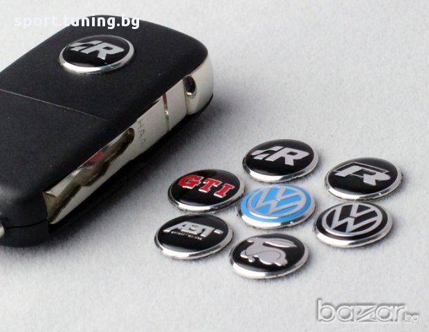 Лепенка за оригинален ключ на VW и телефон