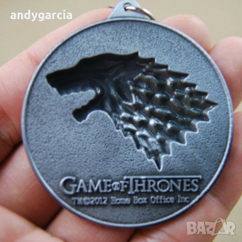  Game of Thrones House Stark  ключодържатели сувенири, Игра на Тронове, снимка 4 - Други - 25561313