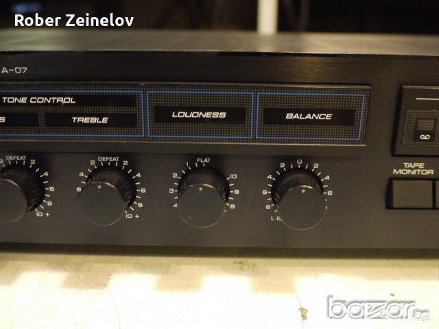 Усилвател YAMAHA A-07, снимка 5 - Ресийвъри, усилватели, смесителни пултове - 20356568