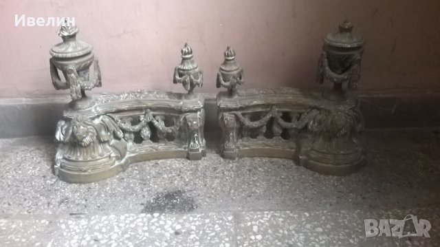 барокова декорация за пред камина, снимка 4 - Антикварни и старинни предмети - 24722787