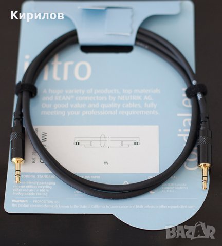 Качествени аудио кабели - 3.5mm към Чинч - 6.3mm към Чинч - 3,5mm към 3,5мм - за компютър, усилвател, снимка 5 - Други - 22407030