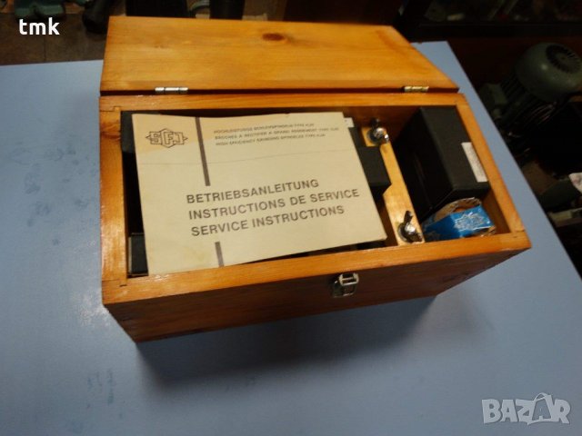 Швейцарски шпиндел за шлайф SFJ HJN 1035 високоскоростен, снимка 12 - Други машини и части - 23981643