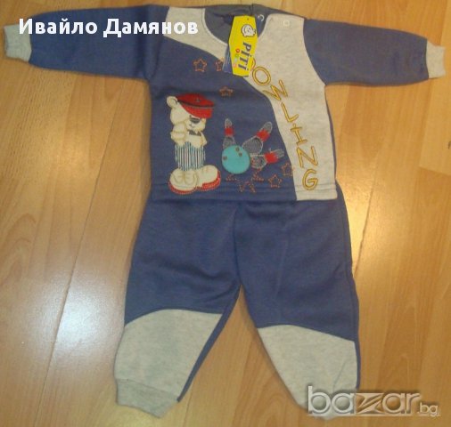 Блузка с панталонче- комплект за 1г - НО.., снимка 1 - Комплекти за бебе - 14407197
