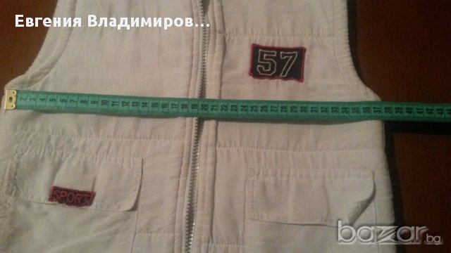 Елек с полар, снимка 6 - Детски якета и елеци - 10640624