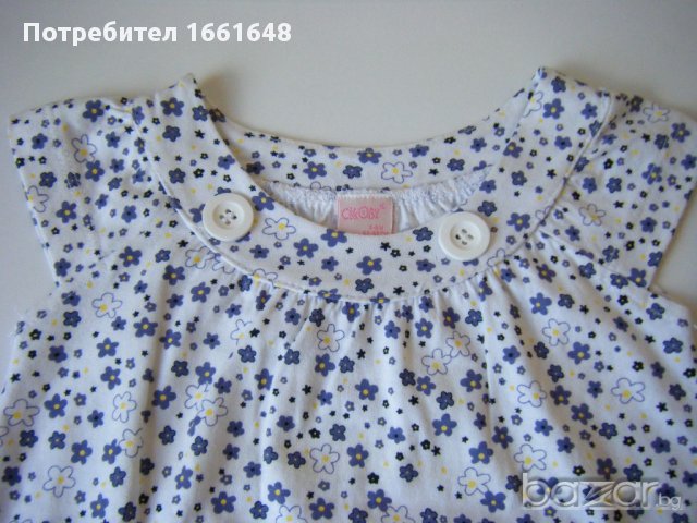 Бебешка рокля без ръкави, снимка 2 - Бебешки рокли - 17841159