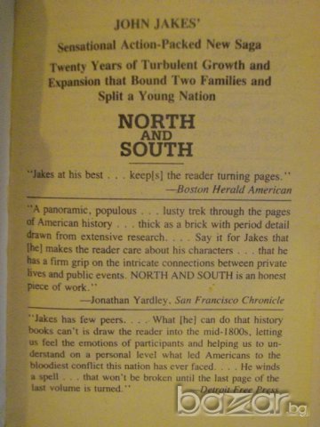 Книга "NORTH and SOUTH - John Jakes" - 812 стр., снимка 2 - Художествена литература - 8056375