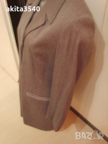 Сиво дълго сако, снимка 2 - Сака - 24290952