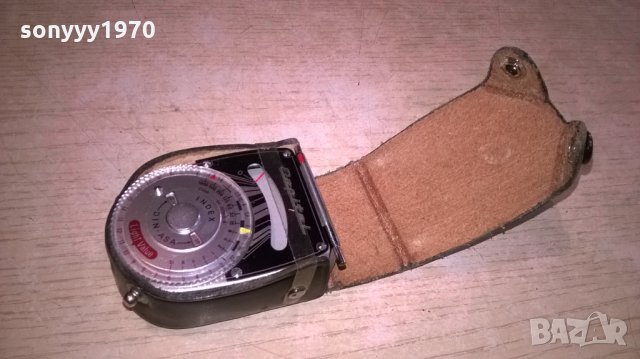 поръчан-capital japan-светломер с кожен калъф-внос швеицария, снимка 7 - Чанти, стативи, аксесоари - 25330965