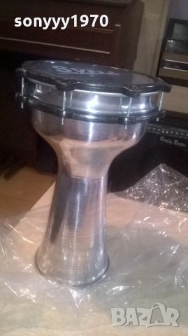 ГОЛЯМА Тарамбука 40х25см-алуминиева-нова от сирия-оригинал, снимка 10 - Ударни инструменти - 22199620