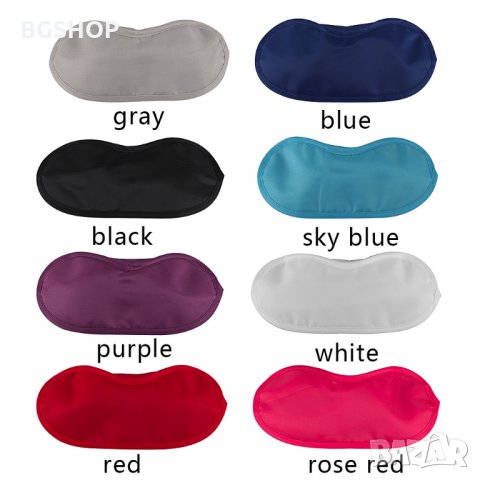 Маска за очи при сън сънник - 6 цвята