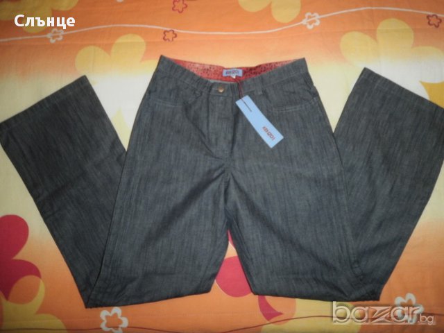 Супер стилни нови дънки на Кензо джуниър, снимка 1 - Детски панталони и дънки - 9407030