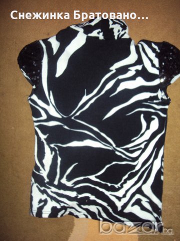 Блуза с къс ръкав, снимка 1 - Ризи - 19313379