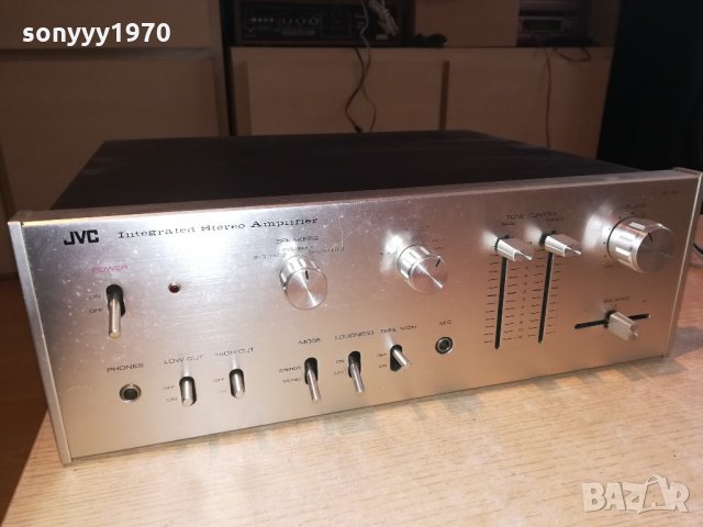 jvc-amplifier-ретро колекционерска машина-внос швеицария, снимка 7 - Ресийвъри, усилватели, смесителни пултове - 21996088