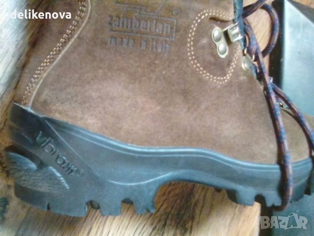  УНИСЕКС. Zamberian. Trekking. Wibram. Made in Italy. Size 40, снимка 7 - Дамски боти - 24564184