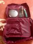  пътна чанта органайзер за пътуване козметичка за козметика няколко разделения компак, снимка 5