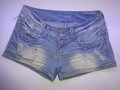 29 размер Къси дънкови панталонки Vivian, сини – 29 размер, снимка 1 - Къси панталони и бермуди - 25032761