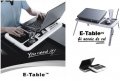 Нова маса за лаптоп с два вентилатора и подложка за мишка E-Table, снимка 7
