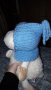 Плетена Шапка тип качулка и шал, снимка 1 - Други - 16828239
