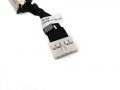 Нова DC JACK Букса с кабел за Лаптопи Dell Latitude E7240 E7250 4W9NY 04W9NY DC30100NO00 , снимка 2