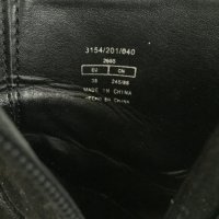 маркови кожени ботуши ZARA Trafaluc Black Suede Boots, снимка 7 - Дамски ботуши - 23800362