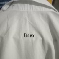 Бяла риза Fotex размер 38, снимка 4 - Ризи - 24634493