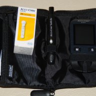 Глюкомер за измерване на кръвна захар Accu Check Active + 60 бр тест ленти , снимка 2 - Уреди за диагностика - 11001489