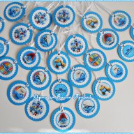 медальони за детски рожден ден със Смърфовете, снимка 1 - Други - 17232026
