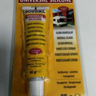 Универсален безцветен силикон, SOUDAL, снимка 1 - Лепила и силикон - 17609975